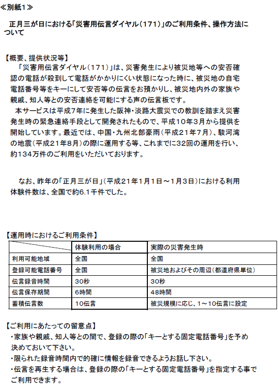 別紙