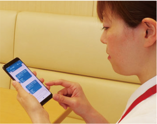 送信結果をリアルタイムで集計するので一斉配信した情報の共有状況が把握できる