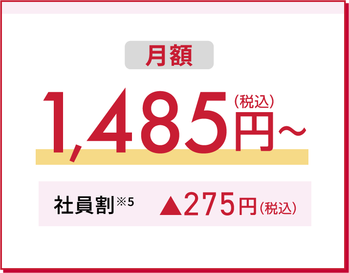 月額