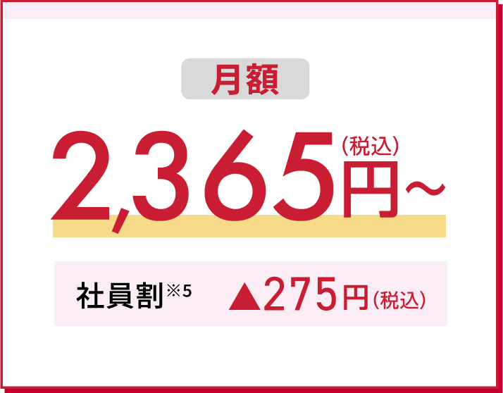 月額