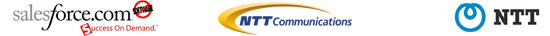 セールスフォース・ドットコム/日本電信電話株式会社/NTTコミュニケーションズ株式会社