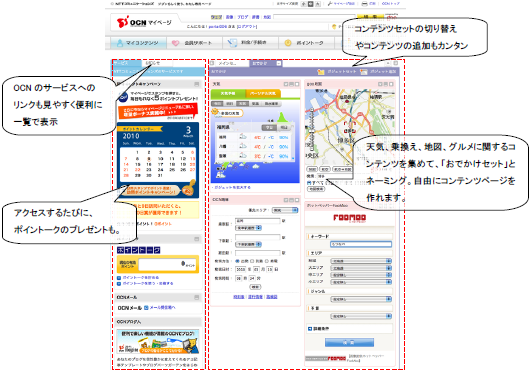 マイページ画面イメージ